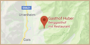 Wie Sie uns erreichen - Gasthof Huber in Mühlbach oberhalb von Gais in Südtirol